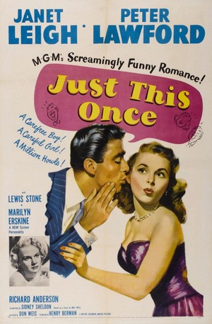 Just This Once (1952) - poster