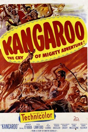 Kangaroo (1952) - poster