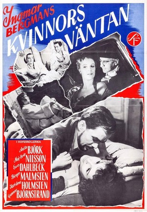 Kvinnors Väntan (1952) - poster