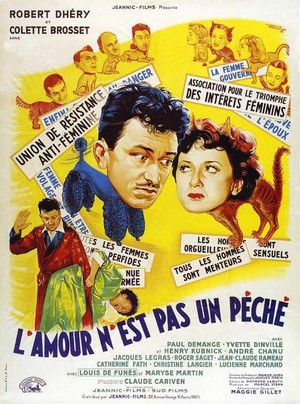 L'Amour N'est Pas un Péché (1952) - poster