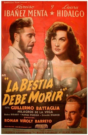 La Bestia Debe Morir (1952) - poster