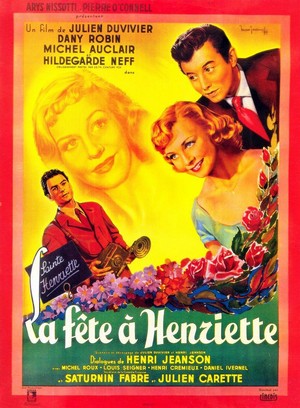 La Fête à Henriette (1952) - poster