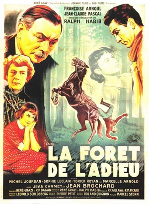 La Forêt de l'Adieu (1952) - poster