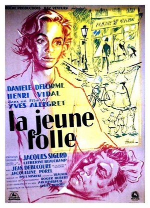 La Jeune Folle (1952) - poster