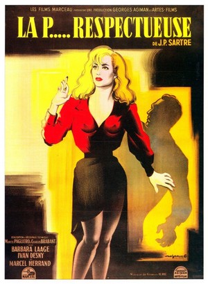 La Putain Respectueuse (1952) - poster