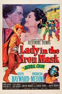 Lady in the Iron Mask (1952) - poster