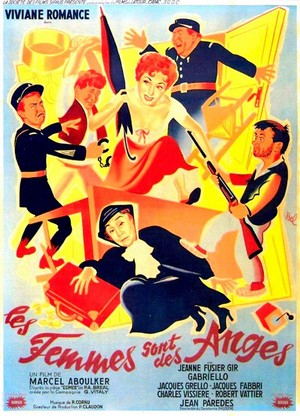 Les Femmes Sont des Anges (1952) - poster