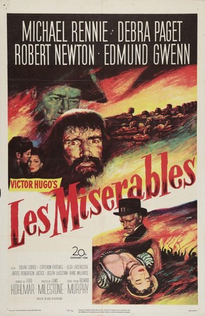 Les Miserables (1952) - poster
