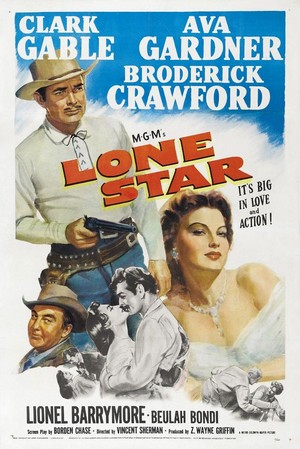 Lone Star (1952) - poster