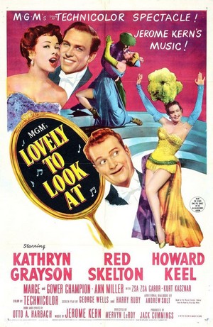 Lovely to Look At (1952) - poster
