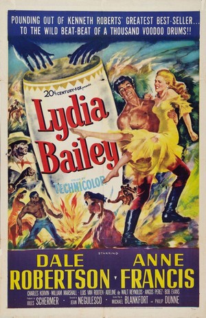 Lydia Bailey (1952) - poster