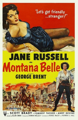 Montana Belle (1952) - poster