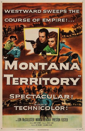 Montana Territory (1952) - poster
