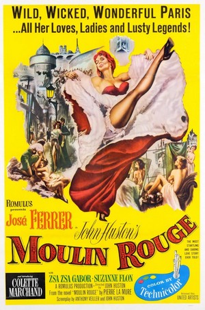 Moulin Rouge (1952) - poster