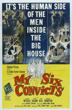 My Six Convicts (1952) - poster