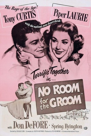 No Room for the Groom (1952) - poster