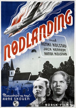 Nødlanding (1952) - poster