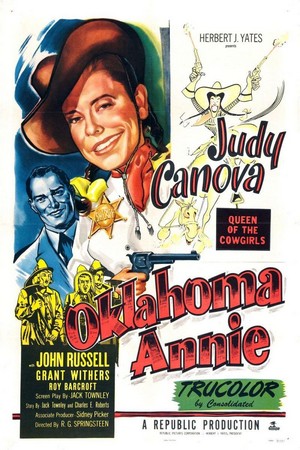 Oklahoma Annie (1952) - poster
