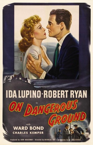 On Dangerous Ground (1952) - poster