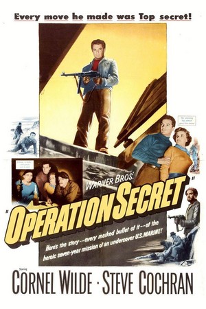 Operation Secret (1952) - poster