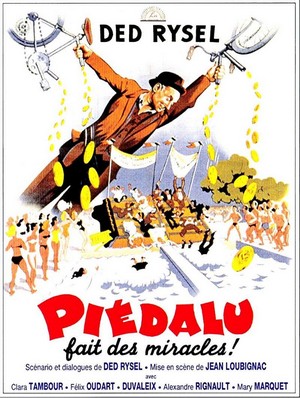 Piédalu Fait des Miracles (1952) - poster