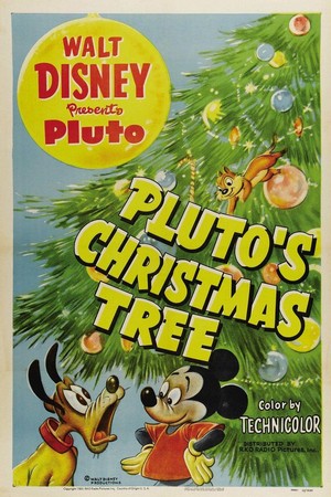 Pluto's Christmas Tree (1952) - poster