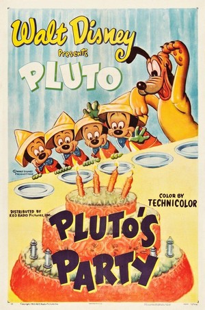 Pluto's Party (1952) - poster