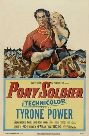 Pony Soldier (1952) - poster