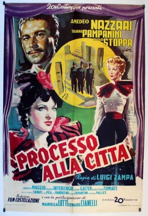 Processo alla Città (1952) - poster
