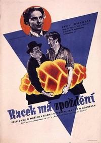 Racek Má Zpozdení (1952) - poster