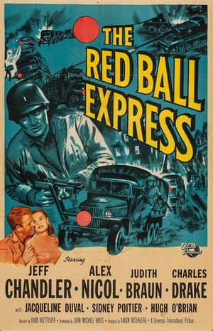 Red Ball Express (1952) - poster
