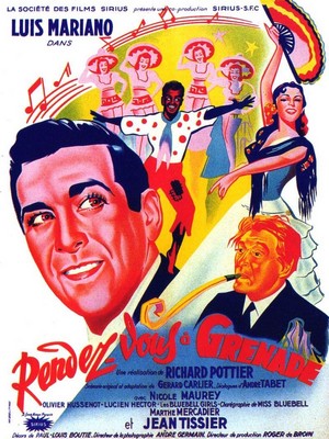 Rendez-vous à Grenade (1952) - poster