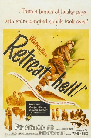 Retreat, Hell! (1952) - poster