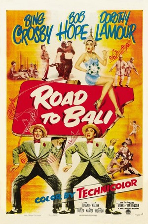 Road to Bali (1952) - poster