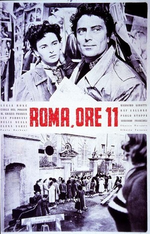 Roma Ore 11 (1952) - poster