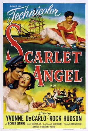 Scarlet Angel (1952) - poster
