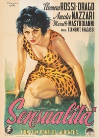 Sensualità (1952) - poster