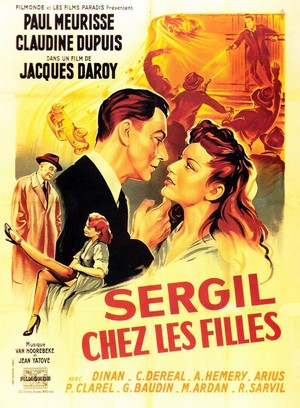 Sergil chez les Filles (1952) - poster