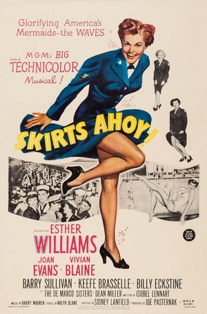 Skirts Ahoy! (1952) - poster