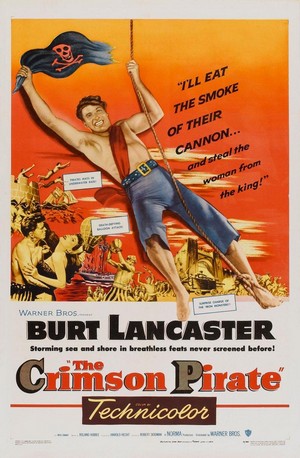 The Crimson Pirate (1952) - poster