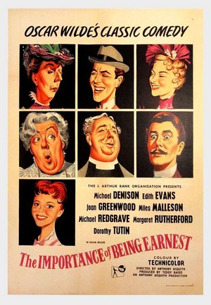 The Importance of Being Earnest (1952) - poster