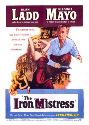 The Iron Mistress (1952) - poster
