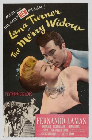 The Merry Widow (1952) - poster
