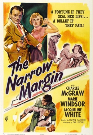 The Narrow Margin (1952) - poster