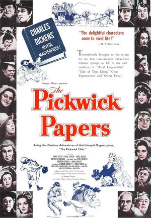 The Pickwick Papers (1952) - poster