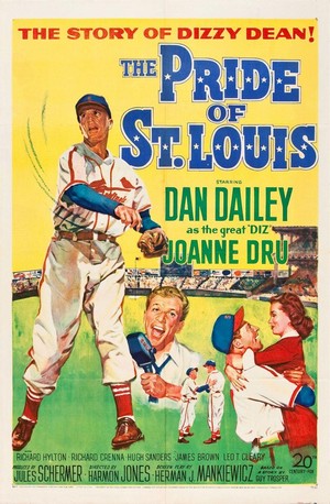 The Pride of St. Louis (1952) - poster