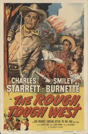 The Rough, Tough West (1952) - poster