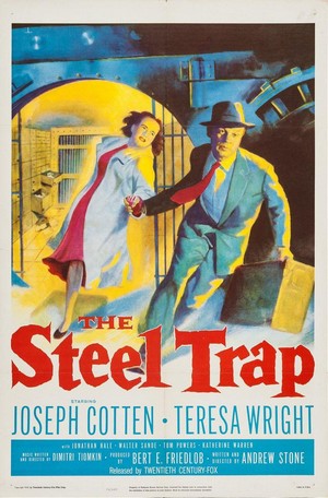The Steel Trap (1952) - poster