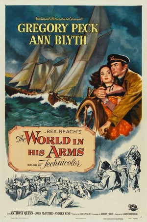 The World in His Arms (1952) - poster