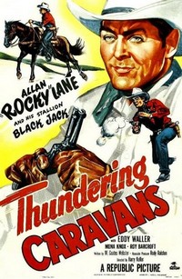 Thundering Caravans (1952) - poster